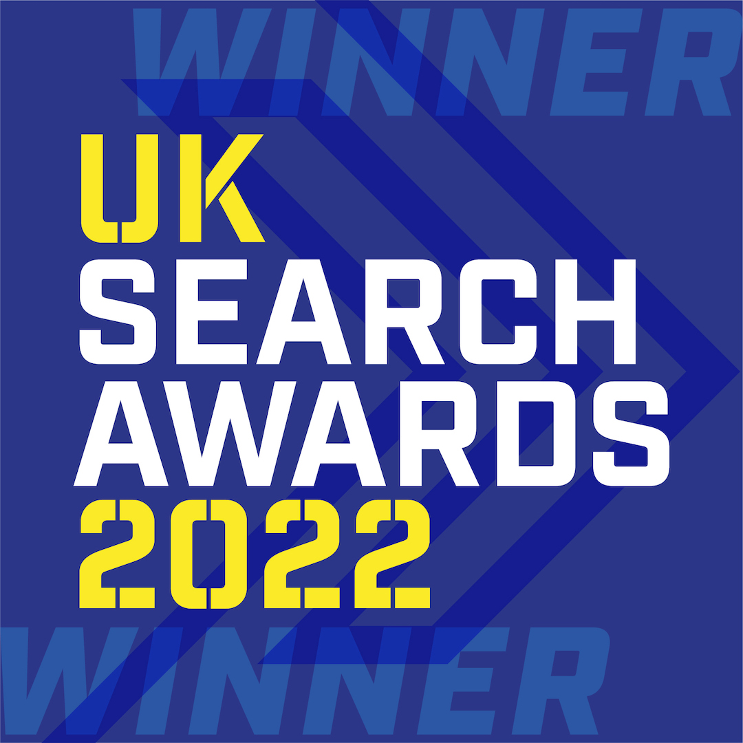 UK Search Awards 2022 Winner