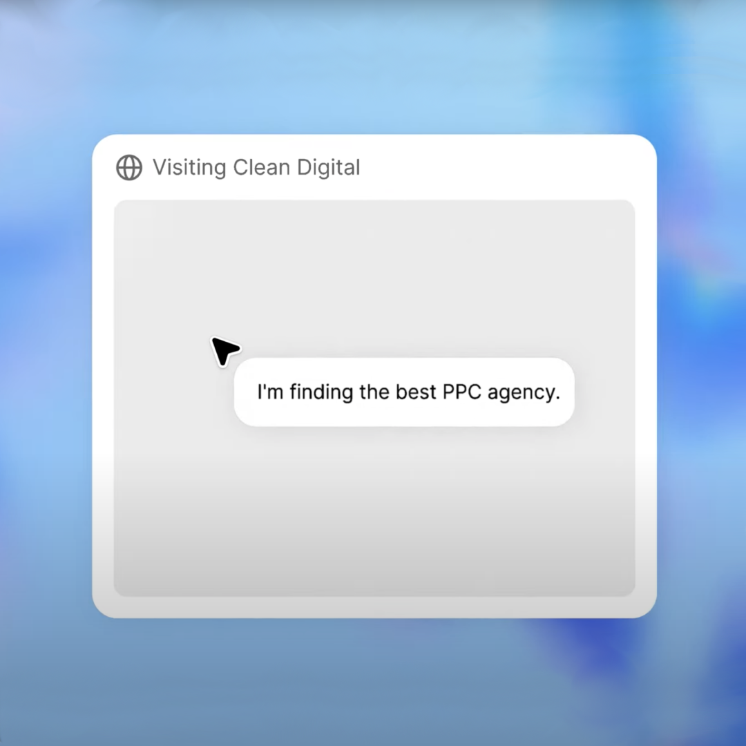 AI Agent conversation showing consumer journey takeover