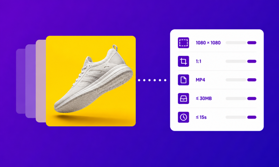 Platform Ad Spec Library filtering ad creative specs by platform, placement and media type